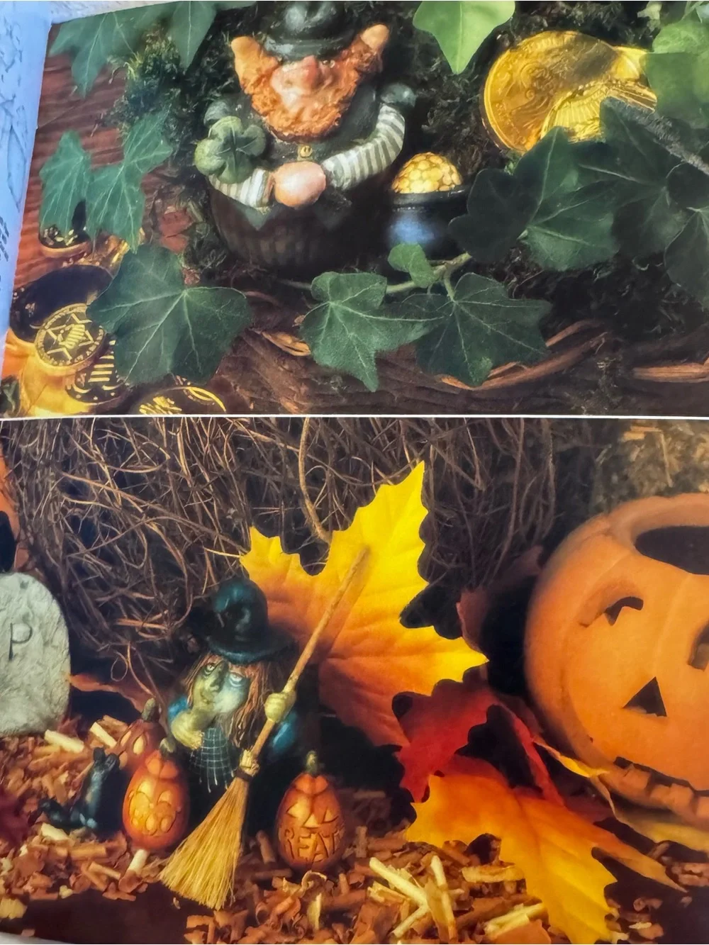 1987 Holidays in an Eggshell Vintage Decorative Holiday Painting Booklet